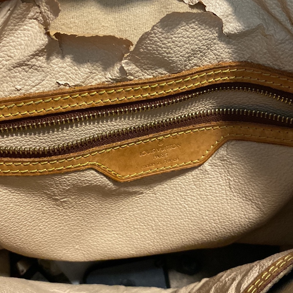 Louis Vuitton bucket shoulder bag used - Picture 15 of 16